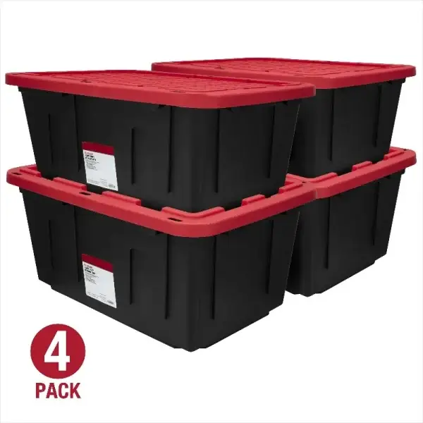 Heavy-Duty Storage Bin Set