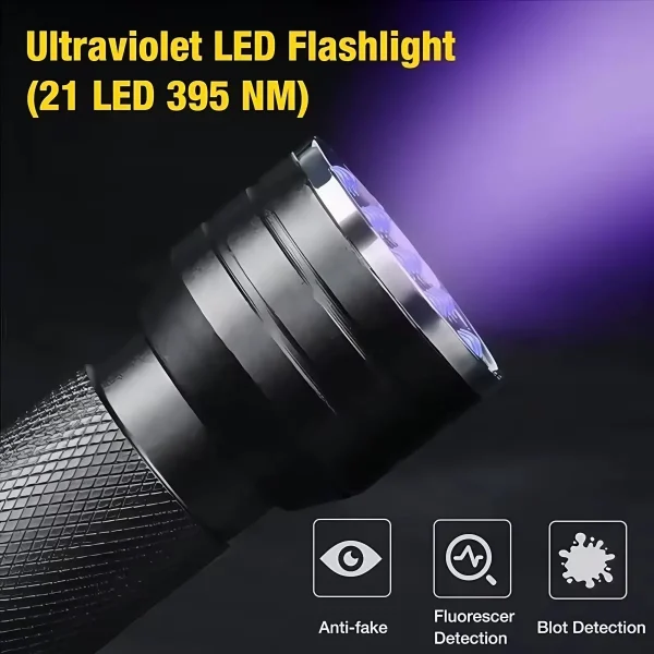 21-LED UV Detection Light